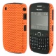 Carcasa trasera Blackberry 8520/9300 Naranja Perforada