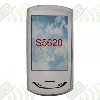 Funda Gel Samsung Onix s5620 Transparente Círculos