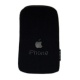 Funda Neopreno Negro Logo Iphone