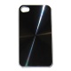 Carcasa trasera Iphone 4G/4S Negra Aluminio