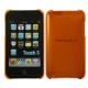 Carcasa trasera Ipod Touch 3 Naranja Semitransparente