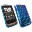 Funda Gel HTC Wildfire Azul Diam.