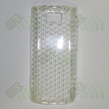 Funda Gel Nokia X3-02 Transparente Diamond