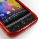 Funda Gel HTC Desire Roja