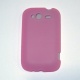 Funda Silicona HTC Wildfire S Rosa atras
