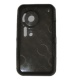 Funda Silicona Gel LG KC910 oscura semitransparente circulos