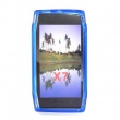 Funda Gel Silicona Nokia X7 Azul