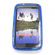 Funda Gel Silicona HTC Sensation Azul