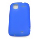 Funda Gel Silicona HTC Sensation Azul