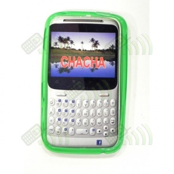 Funda Gel Silicona HTC ChaChaCha Verde