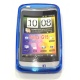 Funda Gel Silicona HTC Salsa Azul