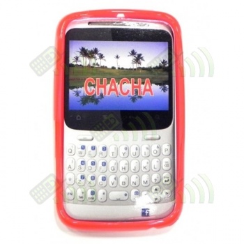 Funda Gel Silicona HTC ChaChaCha Roja
