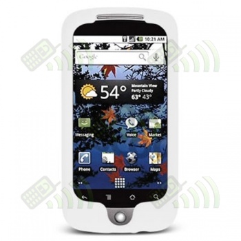 Funda Silicona HTC Nexus One Blanca