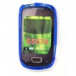 Funda Gel Silicona Samsung S5570 Galaxy Mini Azul
