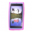 Funda Gel Silicona Nokia N9 Rosa