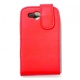 Funda Solapa HTC Wildfire S roja