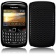 Carcasa trasera Blackberry 8520/9300 Negra Perforada