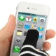 Guantes Blancos y Negros Pantalla capacitiva de m