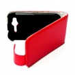 Funda Solapa HTC Desire S roja