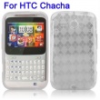 Funda Gel Silicona HTC Chachacha Transparante Rombos