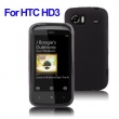 Funda Gel Silicona HTC 7 Trophy / Mozart HD3 Negra