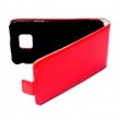 Funda Solapa Samsung I9100 Galaxy S II Roja