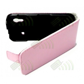Funda Solapa Samsung S5830 Galaxy Ace Rosa