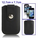 Funda Solapa iPhone 4 Negra Cintur