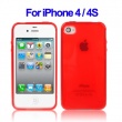 Funda Gel iPhone 4 & 4S Roja