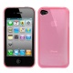 Funda Gel iPhone 4 & 4S Blanco Transparente