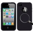 Funda Silicona Iphone 4 Negra