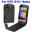 Funda Solapa HTC Salsa Negro