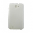 Funda Silicona Gel Samsung Galaxy Note i9220/n7000 Blanca
