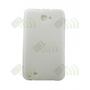 Funda Silicona Gel Samsung Galaxy Note i9220/n7000 Blanca