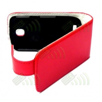 Funda Solapa Samsung S5570 Galaxy Mini Roja