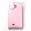 Funda Solapa Samsung S5570 Galaxy Mini Rosa