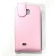 Funda Solapa Samsung S5570 Galaxy Mini Rosa
