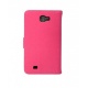 Funda Solapa Samsung Galaxy Note i9220 Rosa Fucsia