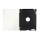 Triptico Funda de Cuero Negra Para Ipad 2