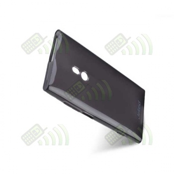 Funda Gel Silicona Nokia 800 Negra