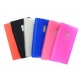 Funda Gel Nokia Lumia 800 oscura transparente