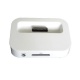 Cargador Base Dock Iphone 4S/4G3G/3GS Blanco Con Cable