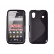 Funda Gel Samsung S5830 Galaxy Ace Negro Brillo y Mate