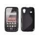 Funda Gel Samsung S5830 Galaxy Ace Negro Brillo y Mate