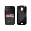 Funda Silicona Gel Samsung Galaxy Nexus 3 Negra Mate y Brillo