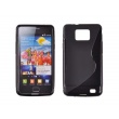 Funda Silicona Gel Samsung Galaxy S2 i9100 Negra Brillo y Mate
