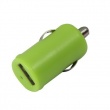 Adaptador Puerto USB Coche Verde