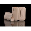 Funda saco para NOKIA 5230, 5800, E75, E73 y similares. Beige Circulos
