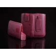Funda Saco para HTC HD2, Desire, Desire S y similares. Morada Brillo