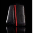 Funda Saco para HTC HD2, DESIRE, DESIRE S. Color negro linea roja